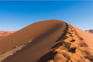 Desert Photo by jbauer-fotographie at https://pixabay.com/photos/desert-sand-dry-dune-barren-3832488/