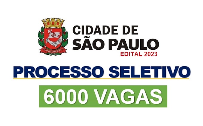 Pref. São Paulo abre inscrições de Processo Seletivo com 6mil vagas; veja como se inscrever