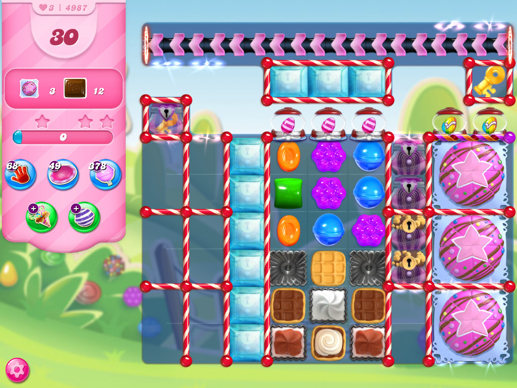 Candy Crush Saga level 4987