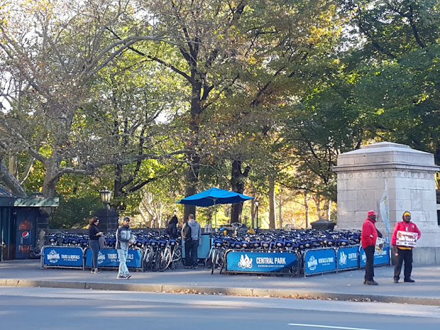 aluguel de bicicletas no Central Park