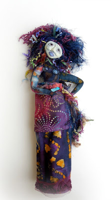 Messy Perfection an OOAK Spirit Doll Wisdom Keeper by Jeanne Fry