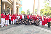 Bernuansa Merah Putih, FKPPI Lampung Meriahkan HUT RI Ke-73