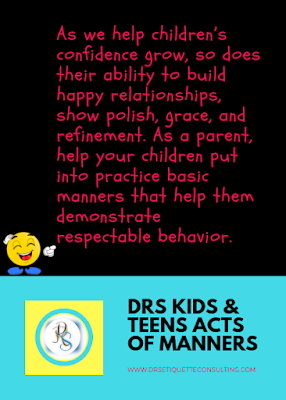 DRS KIDS & TEENS ACTS OF MANNERS