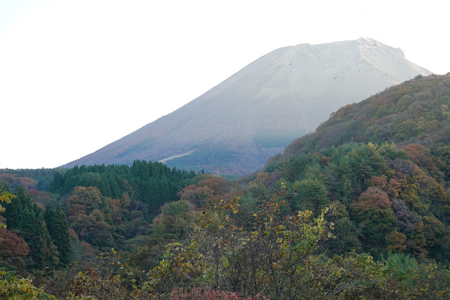 鳥取県西伯郡伯耆町福兼 福兼展望台 大山の眺望