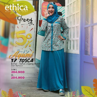  Terbaru ini ialah busana dengan desain terbaru serta versi terbaru √45+ Model Baju Muslim Ethica Modern Terbaru 2022