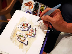 Food Sketching with Scenic Rangers at Noodle Place @ Orchard Gateway 猎影骑兵