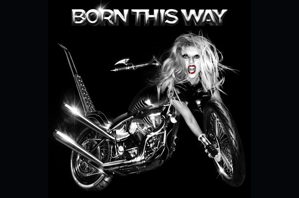 lady gaga born this way album leaked. Gaga teased the cover#39;s