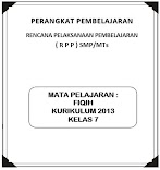 RPP K13 Mapel Fiqih Kelas 7 (Revisi)