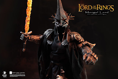 Asmus Toys 1/6 Scale Lord of the Ring Morgul Lord (Ringwrath Witchking) 12" Figure