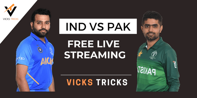 IND vs PAK live cricket match link | India vs Pakistan  live match link | Mx Player link 