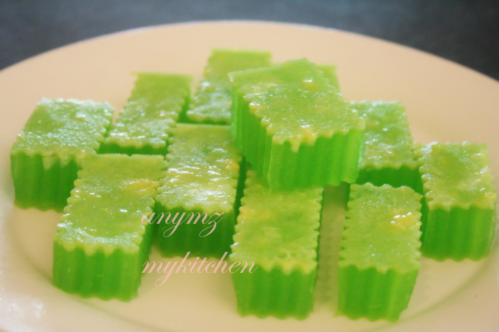 My Kitchen: Agar-agar Santan Pandan