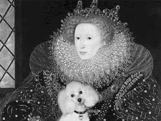 Dog Comforts Mary, Queen of Scots at Execution
