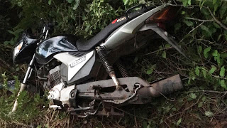 MOTO ROUBADA É LOCALIZADA PELO RAIO NA ZONA RURAL DE TIANGUÁ