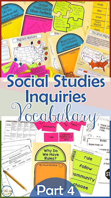 social studies inquiries lapbooks interactive notebooks