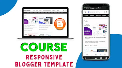 Course safelink premium blogger template