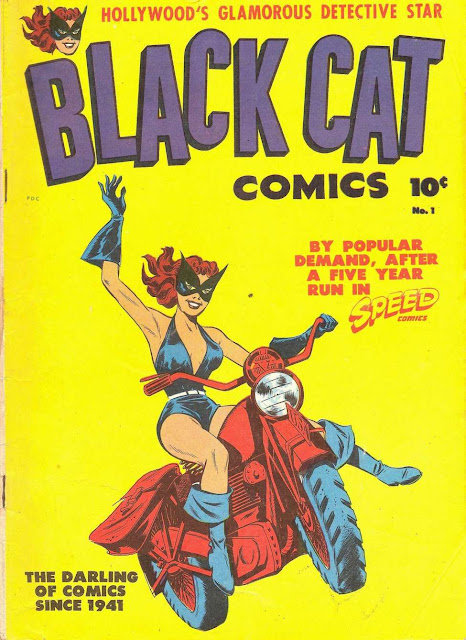 Black Cat comics June 1946