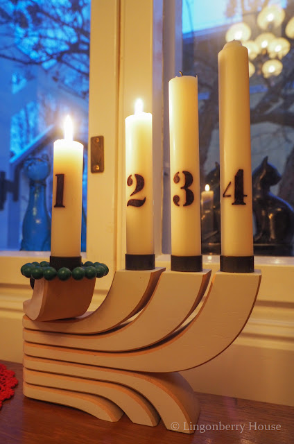 lingonberryhouse, joulukalenteri, advent calendar, luukku 5, window 5, adventtisunnuntai, design house stockholm, kynttelikkö, candelabra