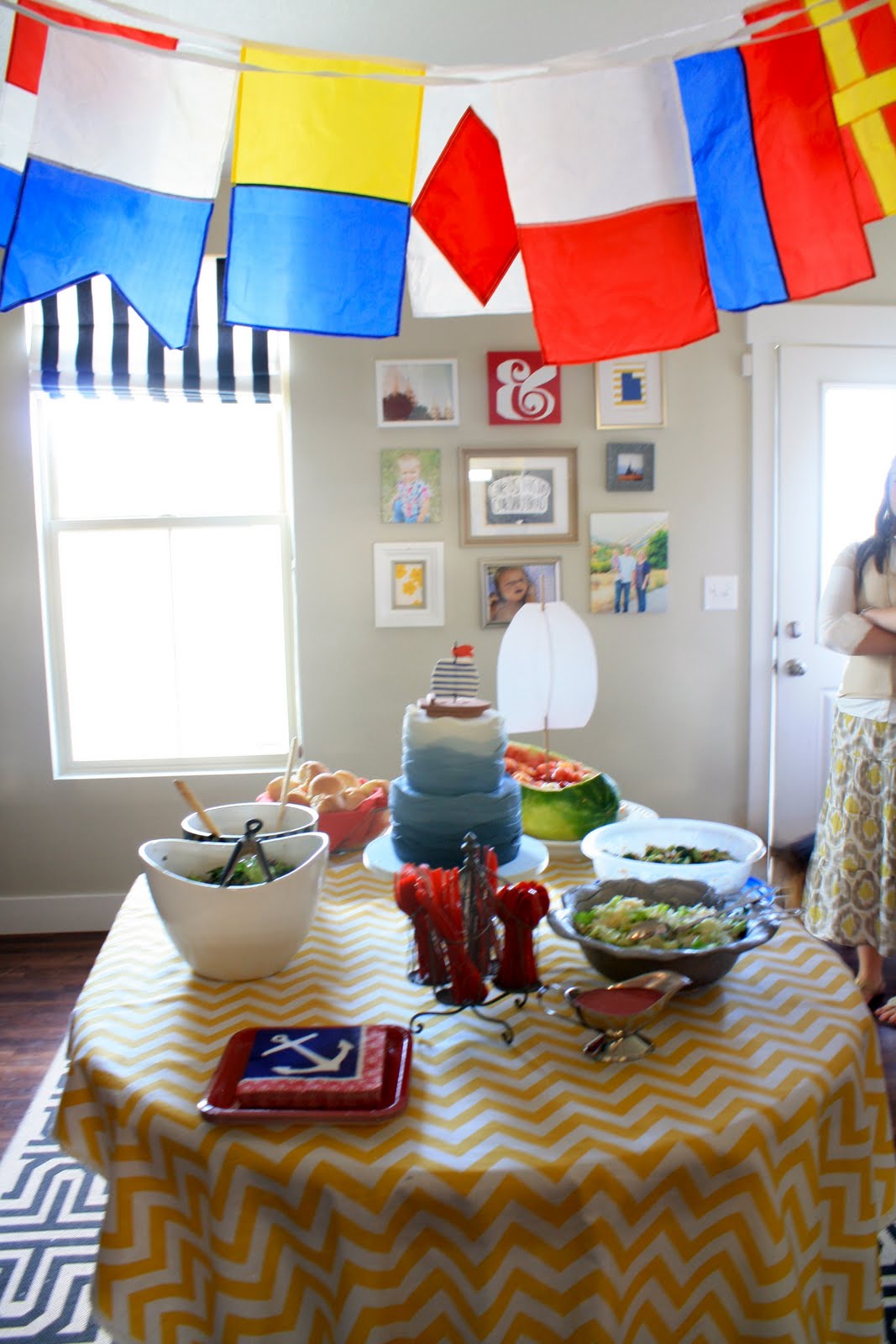 Jett s Nautical  Birthday  Party  House of Jade Interiors Blog