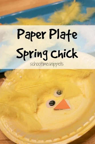 paper plate spring craft for preschoolers