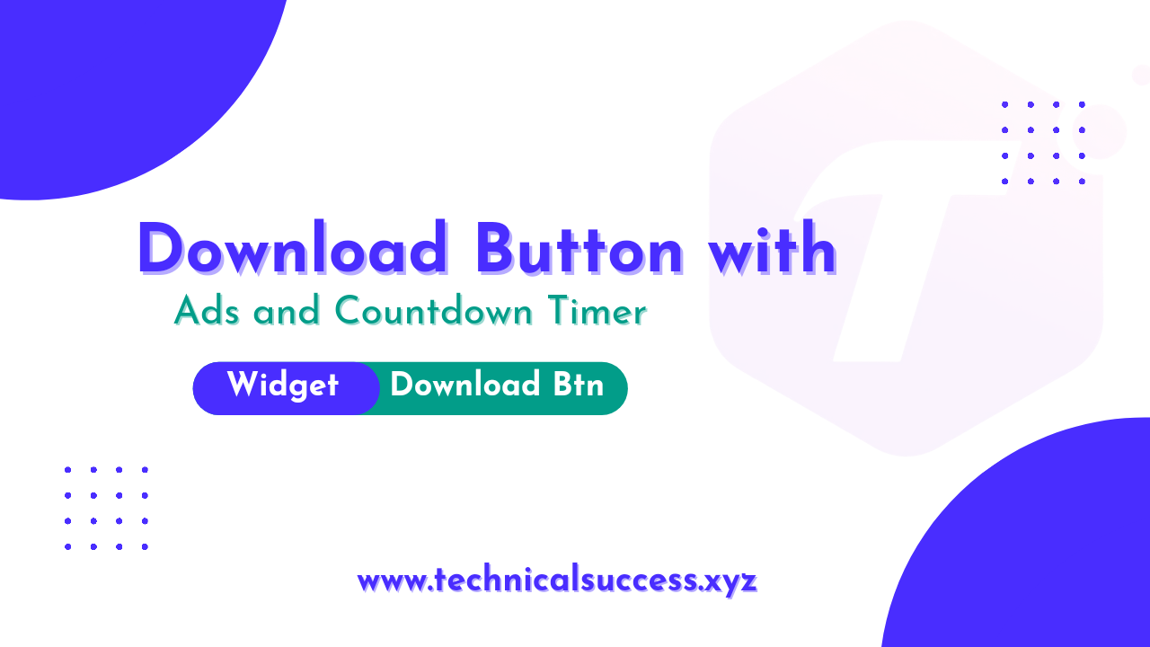 How to Add Download Button Click with Popup Ads and Countdown