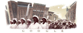 Doodle Google Aniversario del Desfile del Silencio - 28 julio 2017