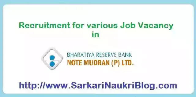 Naukri Vacancy Recruitment in BRBNMPL