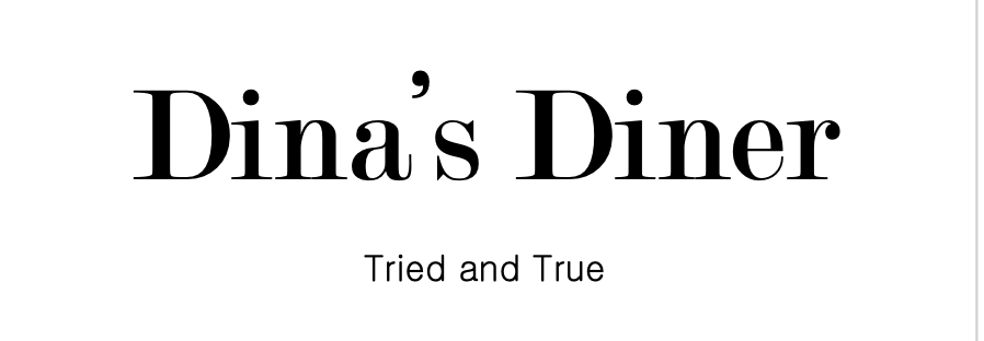 Dina's Diner
