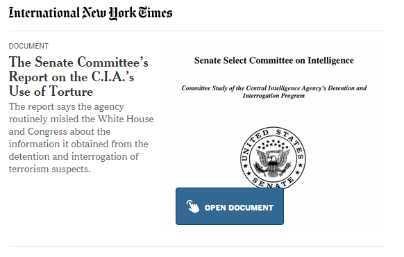  C.I.A Torture Report