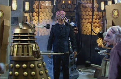 Dalek: I SHOULD HAVE TA-KEN THAT OF-FER TO GO TO PRI-ME-VAL