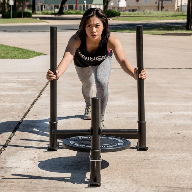 Econ Prowler Weighted Push Sled capacity