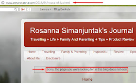9 Cara atasi sorry the page you were looking for in this blog does not exist
