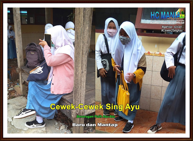 Gambar Soloan Terbaik di Indonesia - Gambar Siswa-Siswi SMA Negeri 1 Ngrambe Cover Putih Abu-abu - 14