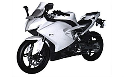 Gambar Paten TVS Apache RR 310S