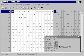 XVI32 Hex Editor Screenshot