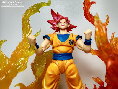 S.H.Figuarts Super Saiyan God Son Goku de Dragon Ball Super - Tamashii Nations