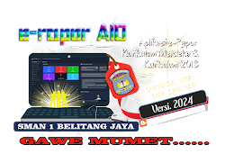 Entry Nilai Rapor Semester Ganjil 2023/2024