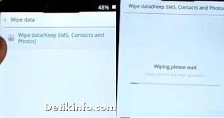 proses reset ulang android Realme