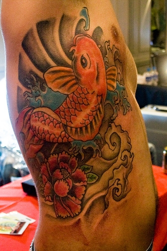 koi tattoo