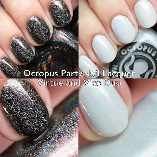 Octopus Party Nail Lacquer Virtue and Vice Duo