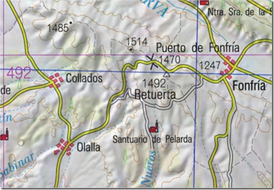 Mapa Pelarda