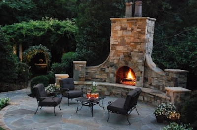 Outdoor Fireplace Kansas City 816-500-4198