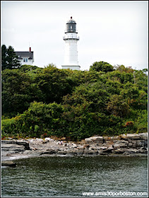 Faro Two Lights en Cape Elizabeth, Maine