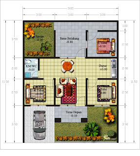 Desain Rumah Tinggal on Online Renovasi Desain Bangun Baru Rumah Bangunan  Denah Rumah Tinggal