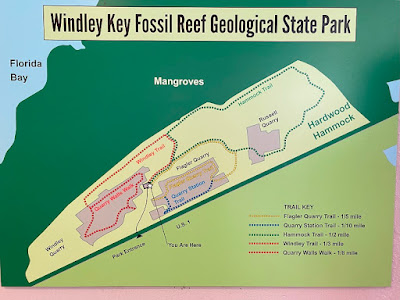 Windley Key Fossil Reef Geological State Park, Islamorada, Florida map