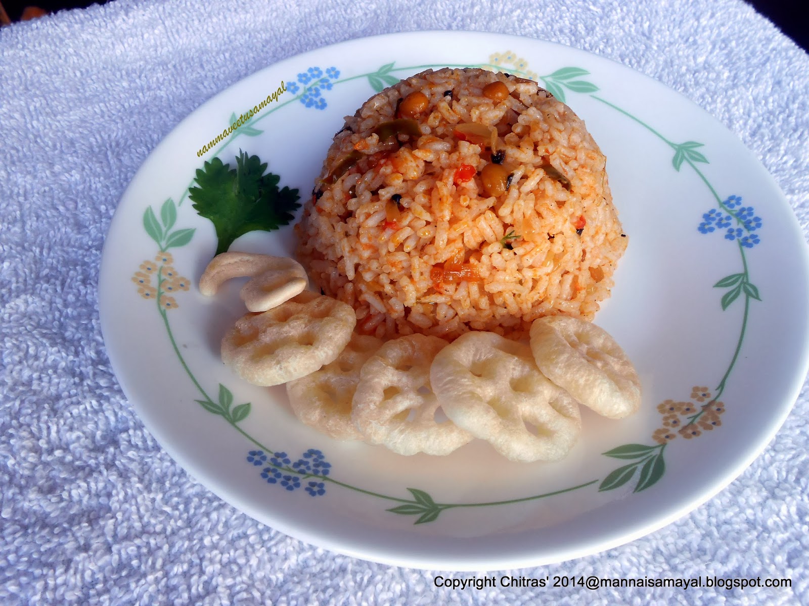 Thakkali Sadham [ Tomato Rice ]