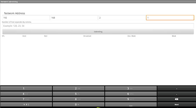 Apps for android : Subnetting apk free download