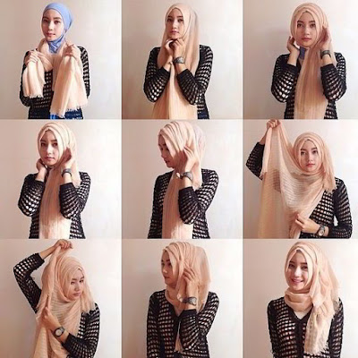 Tutorial Hijab Segi Empat