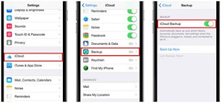 cara backup data iPhone ke iCloud atau ke iTunes