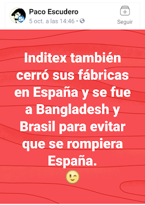 Paco Escudero, inditex, fábricas en España, Bangladesh, Brasil, evitar que se rompiera España