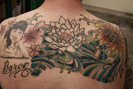 art rose tattoo for men extreme rose tattoosflower tattoohawaian flower